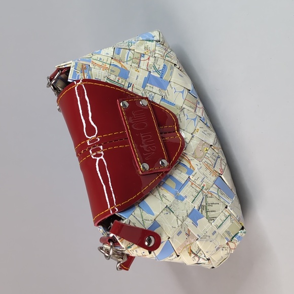 Nagui Ollin Arm Candy New York City Map Purse - Picture 3 of 12